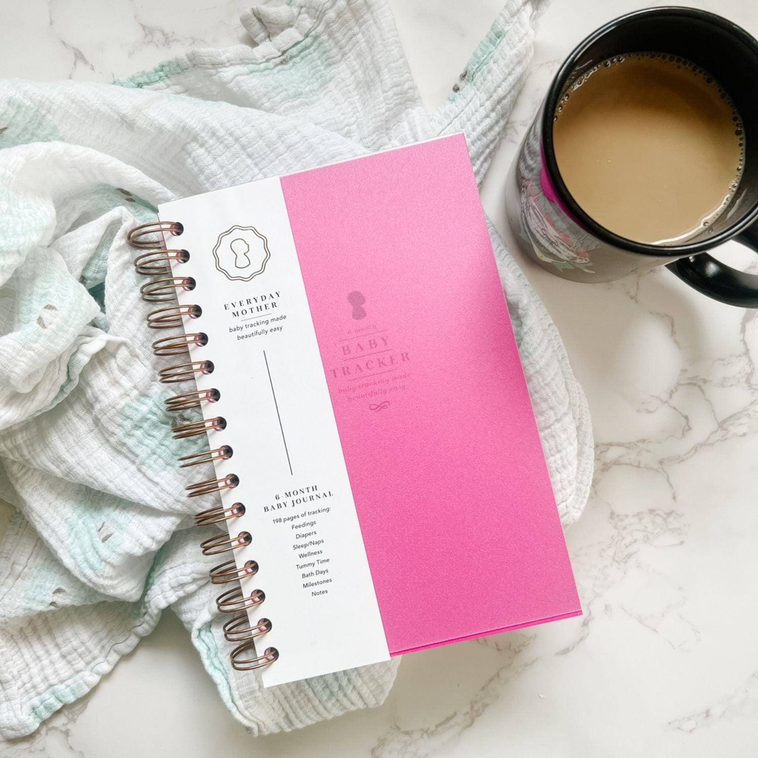 The Everyday Mother - 6 Month Daily Baby Tracker