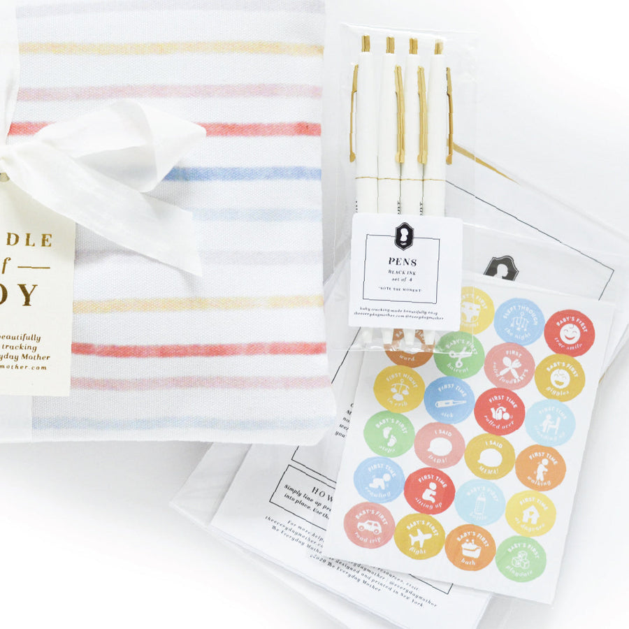 Grey Baby Daily Log Book by The Everyday Mother