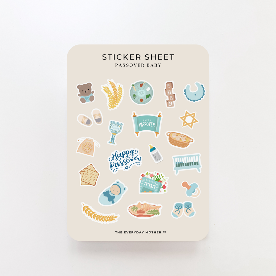 Sticker Sheet: Passover Baby