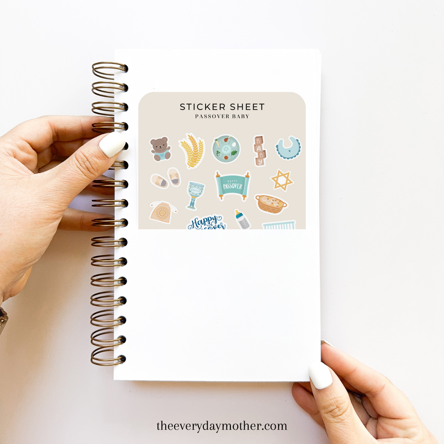 Sticker Sheet: Passover Baby