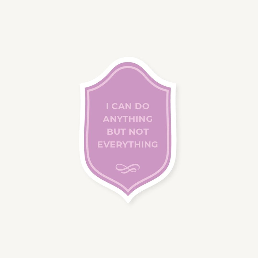 Sticker: Anything Not Everything