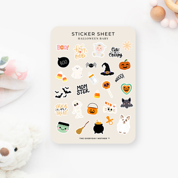 Sticker Sheet: Halloween Baby