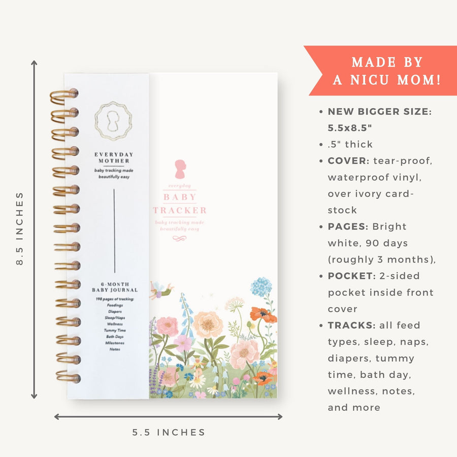 Newborn Baby Log Book by The Everyday Mother