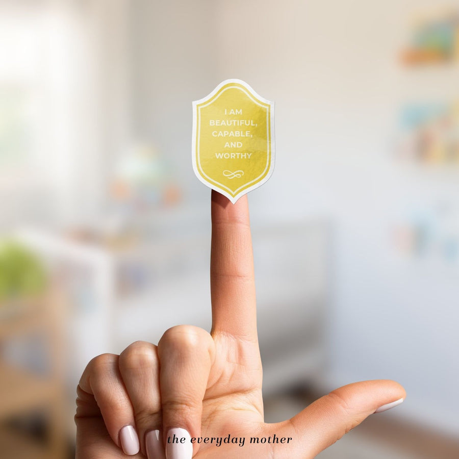 Sticker: Beautiful, Capable, Worthy