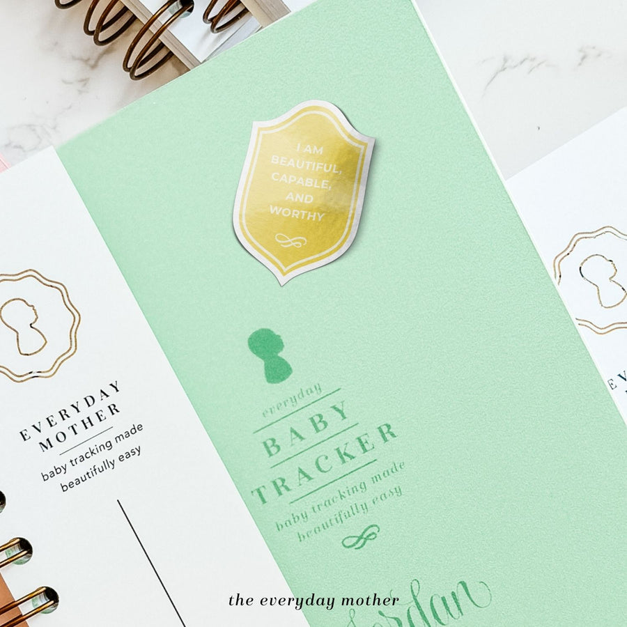 Sticker: Beautiful, Capable, Worthy