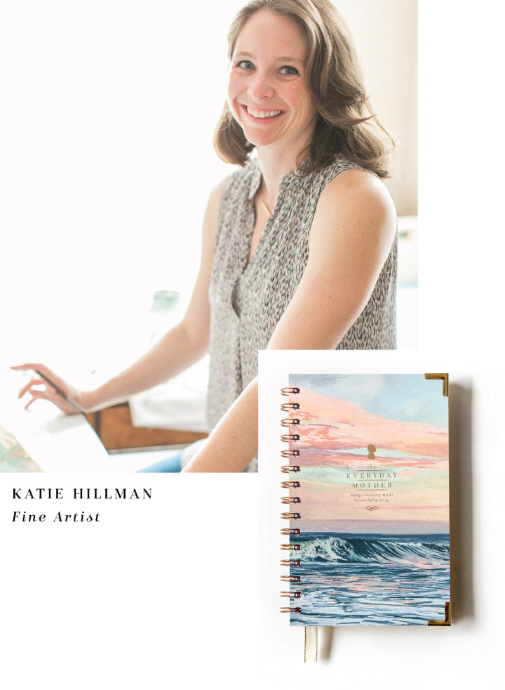 Katie Hillman  for The Everyday Mother Baby Tracking Newborn Log Book