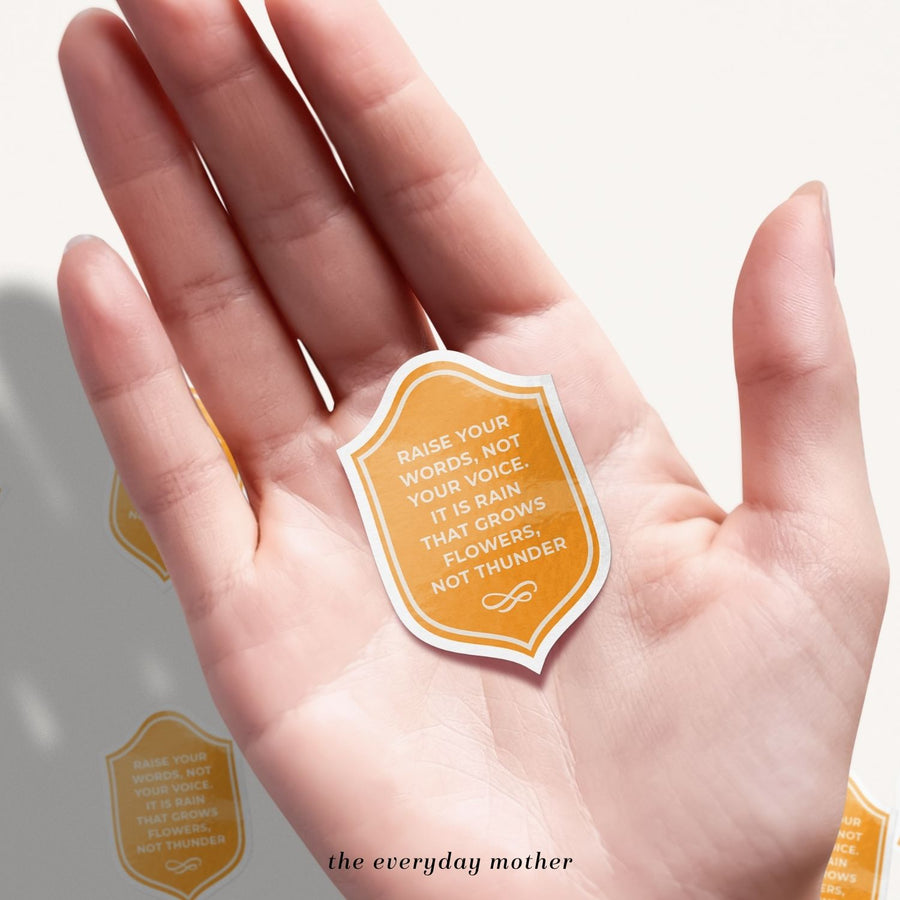 Sticker: Raise Your Words