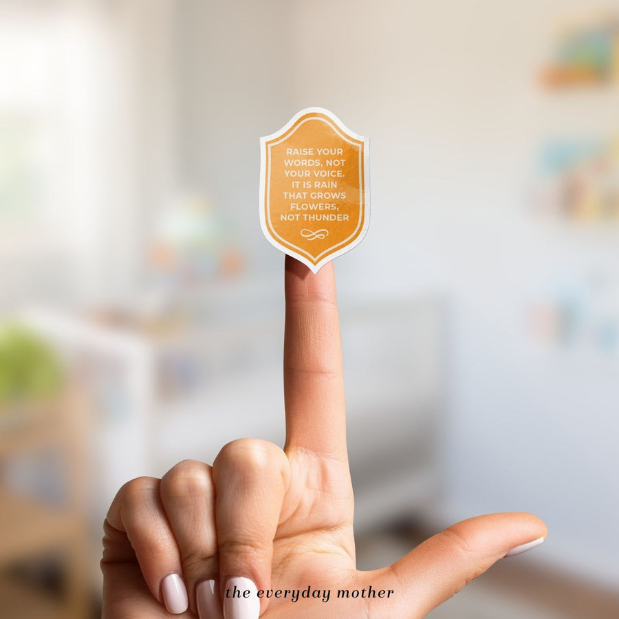 Sticker: Raise Your Words
