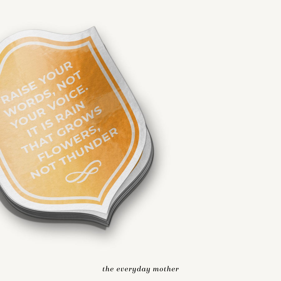 Sticker: Raise Your Words