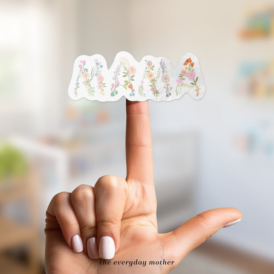 Sticker: Mama Flowers