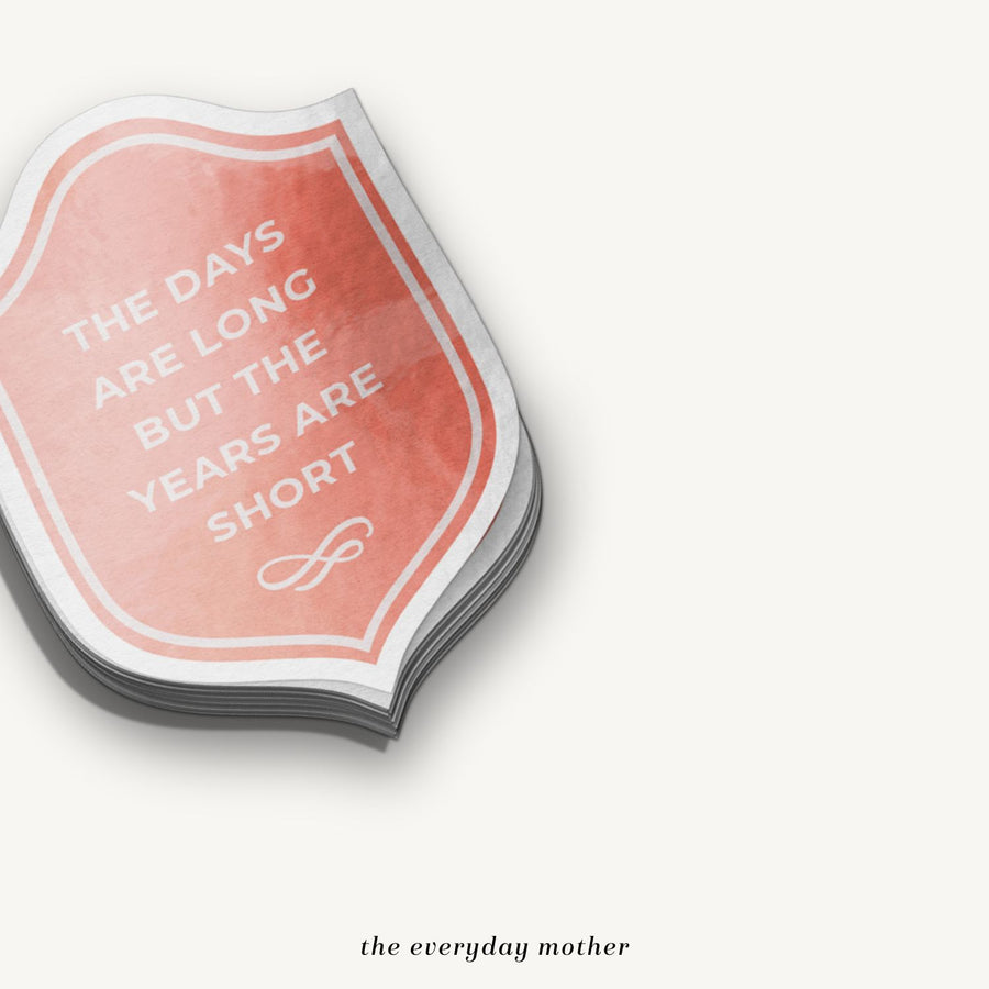 Sticker: Years Are Short
