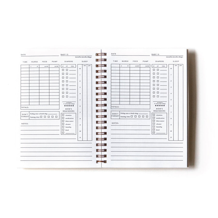BEST baby Daily Log Book by The Everyday Mother